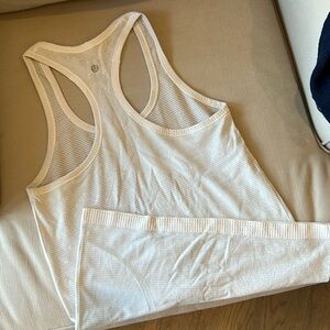 LULU white tank soft material
